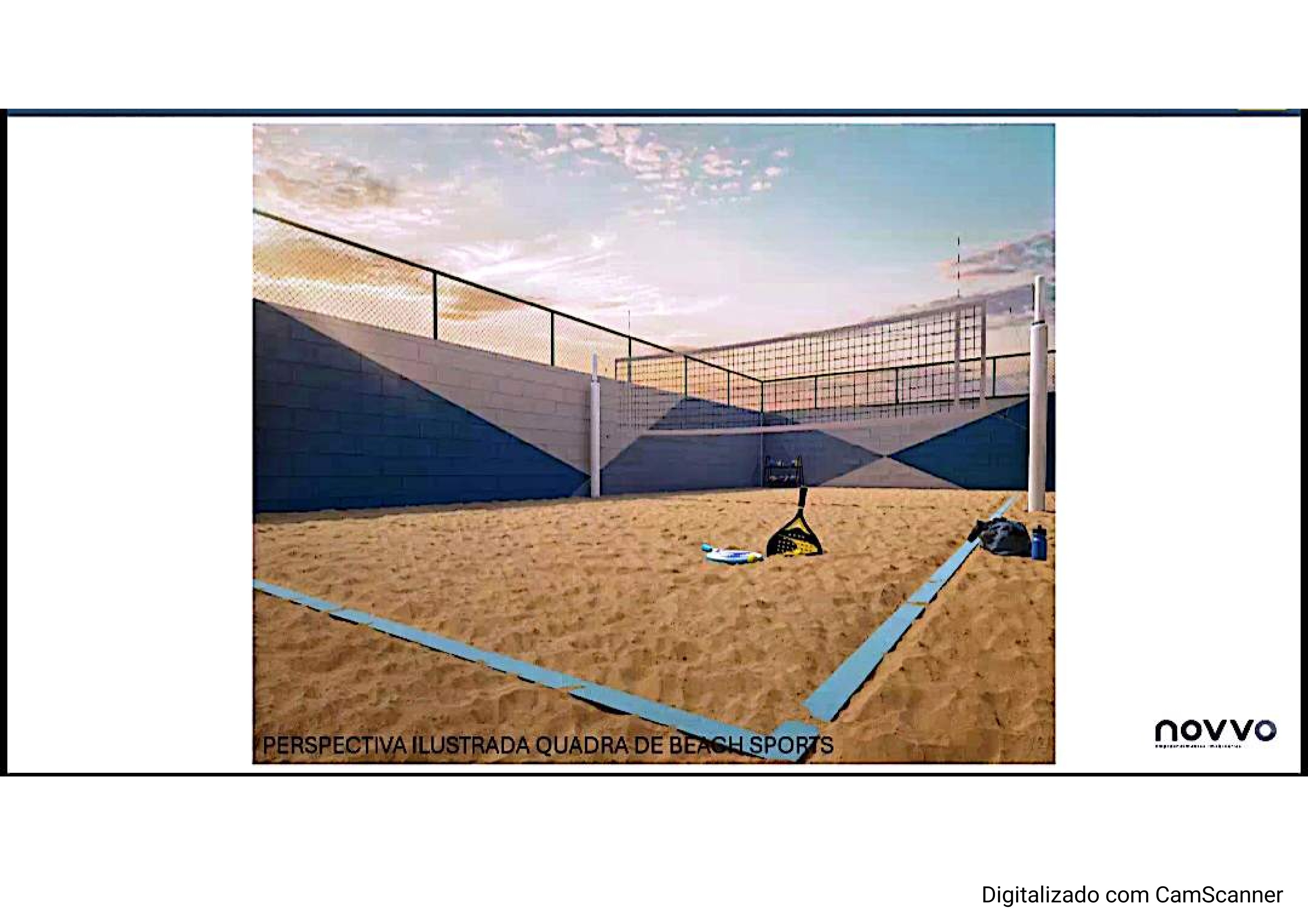 Quadra de beach sports